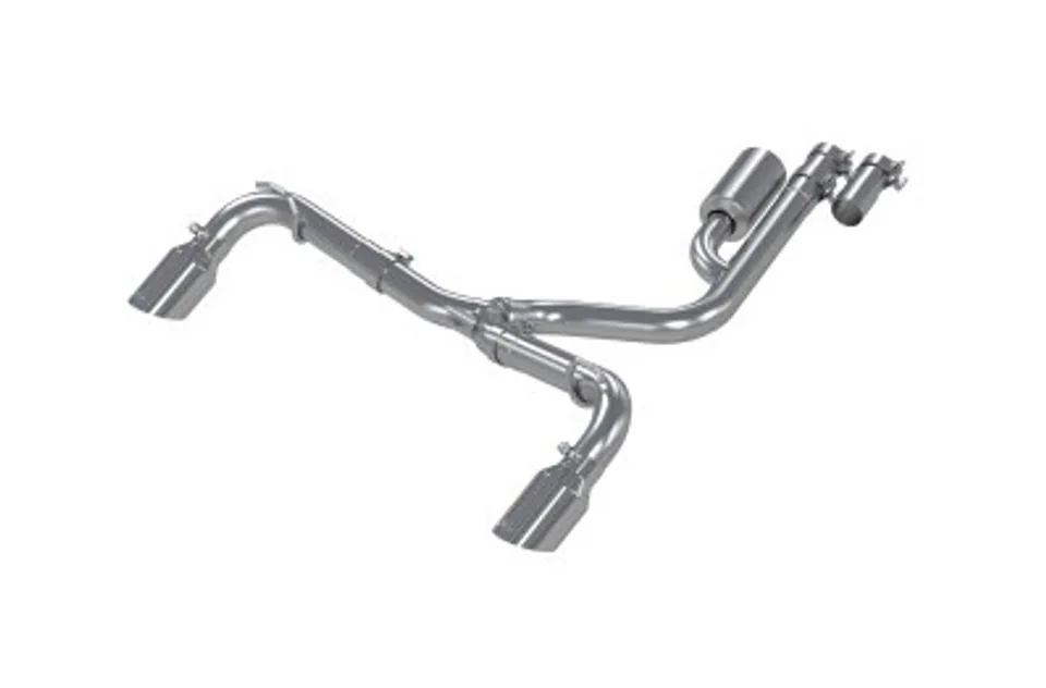 MBRP 2021+ Ford Bronco Sport (1.5L / 2.0L EcoBoost) 2.5in Res-Back Exhaust - Dual Rear - Alum. Steel S5207AL 1 of 1