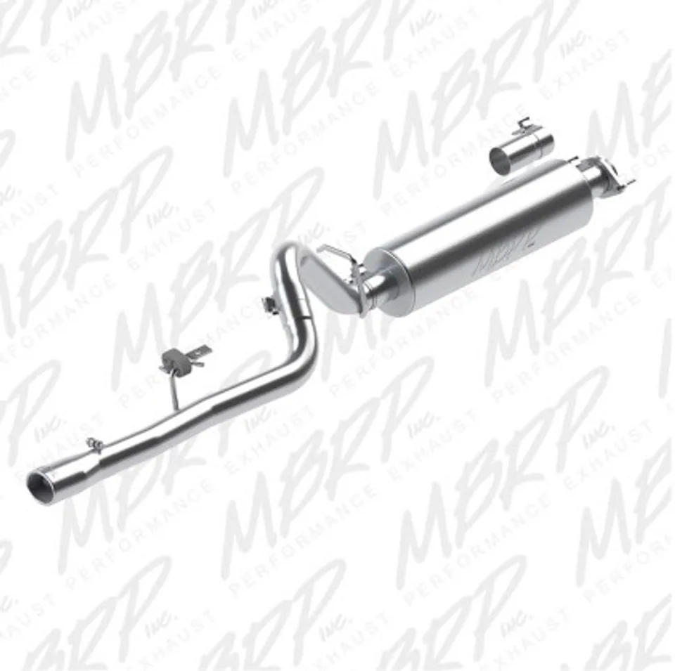 MBRP 86-00 Jeep 2.5L Cherokee 2.5in Cat Back Single AL S5534AL 1 of 1