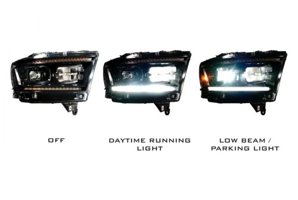 Morimoto XB LED Headlights: Dodge Ram 1500 (2019+) (Pair / ASM)(Gen 2) LF523-ASM 3 of 6