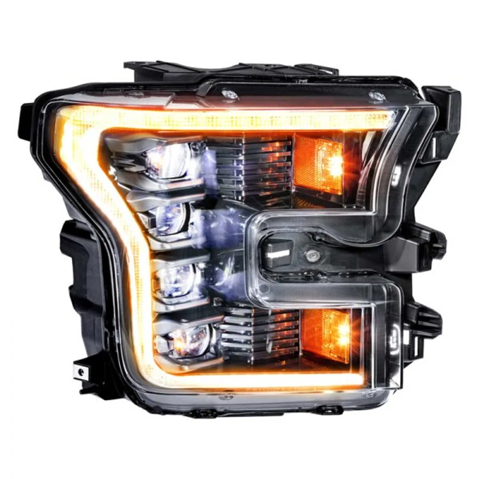 Morimoto XB LED Headlights: Ford F150 (15-17) (Pair / ASM / Amber DRL) (Gen 2) LF502-A.2-ASM 5 of 6
