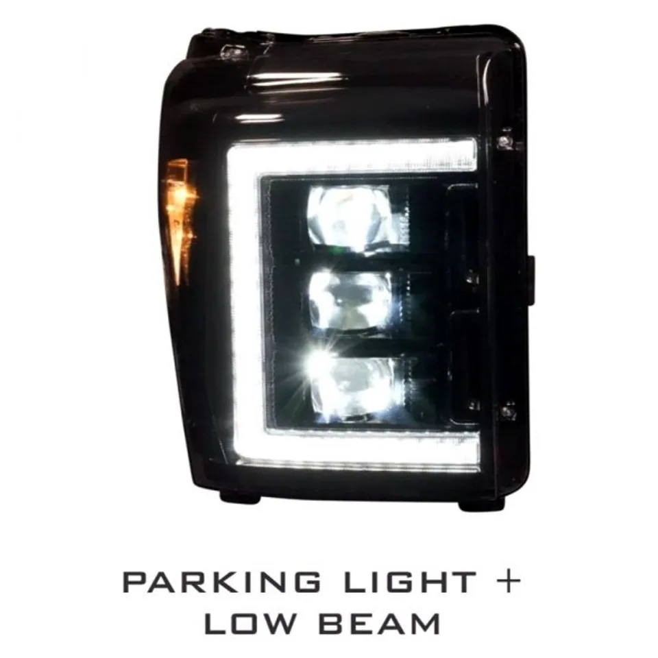 Morimoto XB LED Headlights: Ford Super Duty (11-16) (Pair / ASM) LF505-ASM 4 of 6