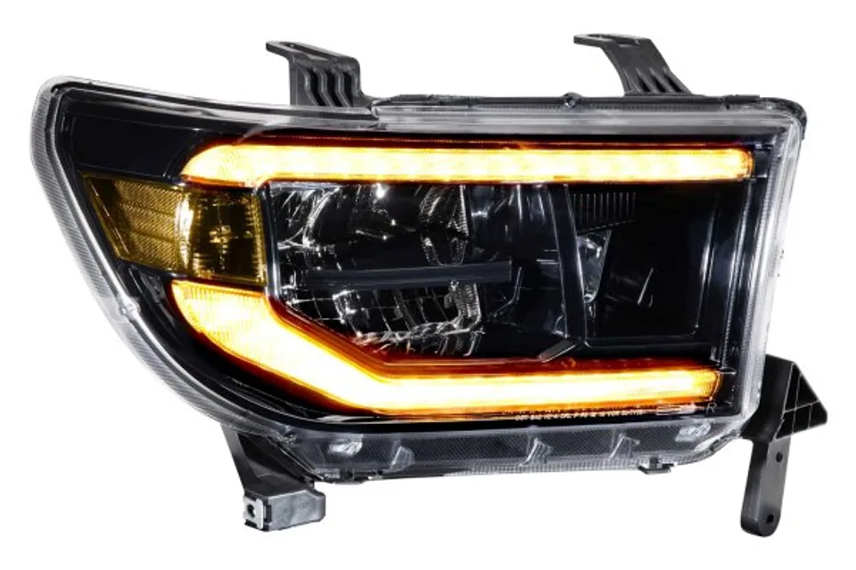 Morimoto XB LED Headlights: Toyota Tundra (07-13) (Pair / ASM / Amber DRL) LF533-A-ASM 5 of 6