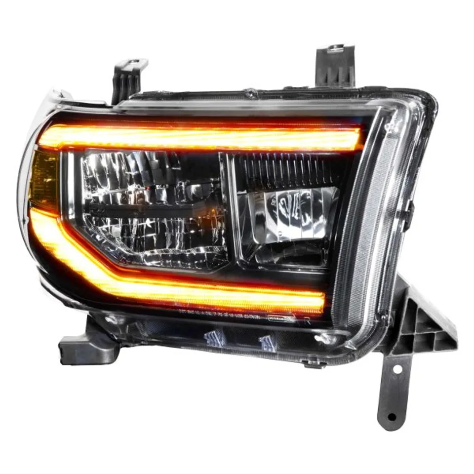 Morimoto XB LED Headlights: Toyota Tundra (07-13) (Pair / ASM / Amber DRL) LF533-A-ASM 6 of 6