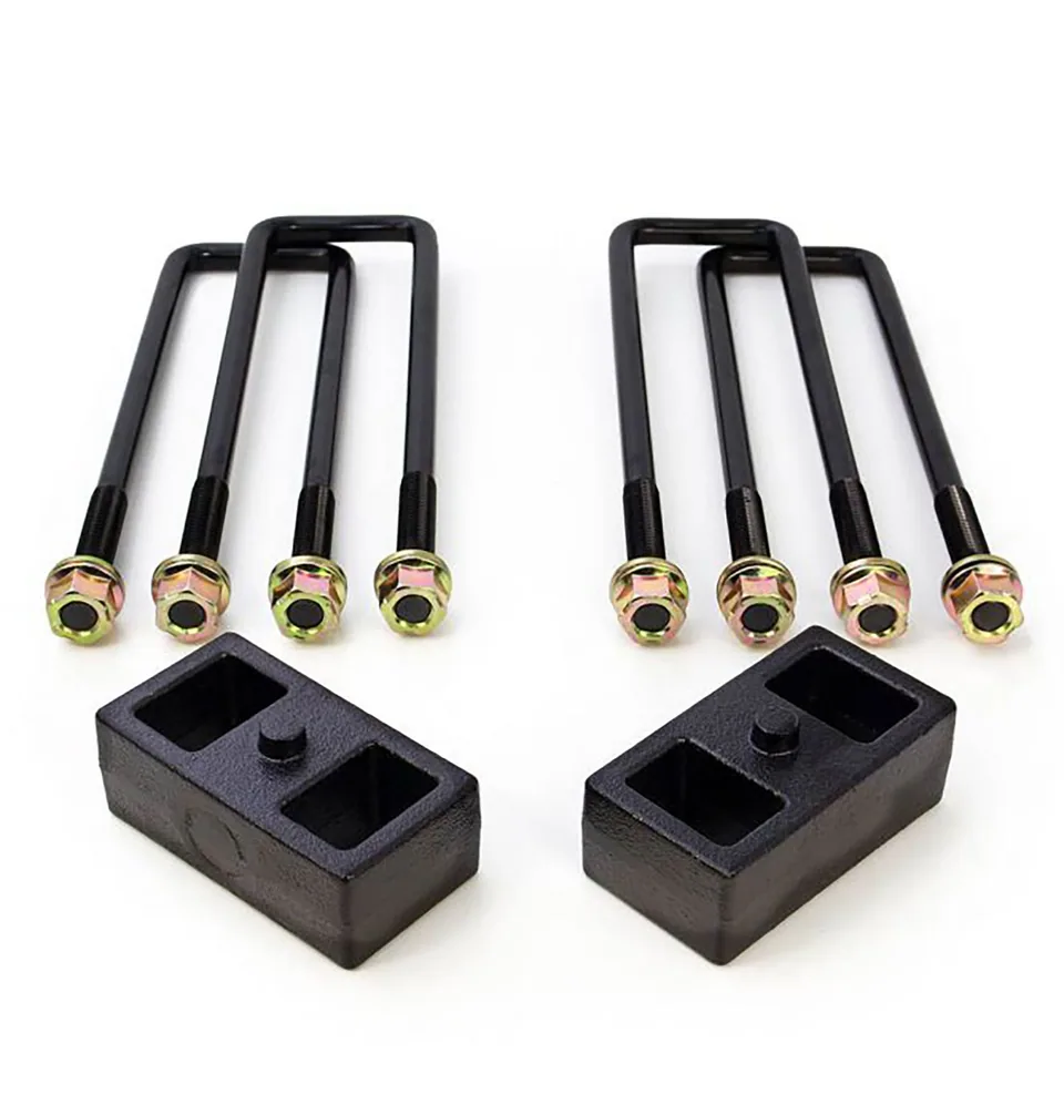 ReadyLIFT 2" Rear Block Kit 2011-2019 Chevrolet/GMC 2500/3500 HD (OEM Style w/ Factory Top Overloads) 66-3122 1 of 1