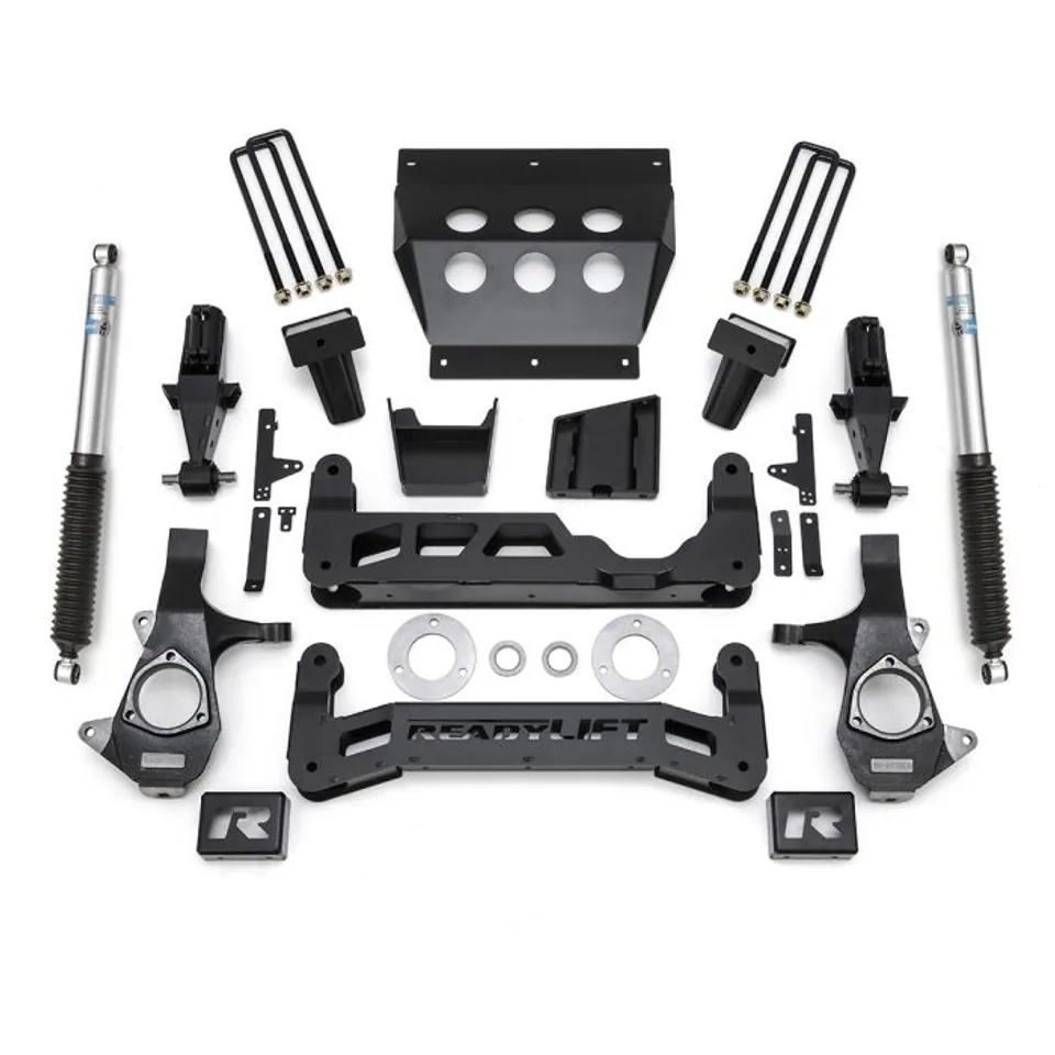 ReadyLIFT 7" Lift Kit w/ Bilstein Shocks 2014-2018 Chevrolet Silverado 1500/ GMC Sierra 1500 w/ Aluminum Suspension 44-3470 1 of 1