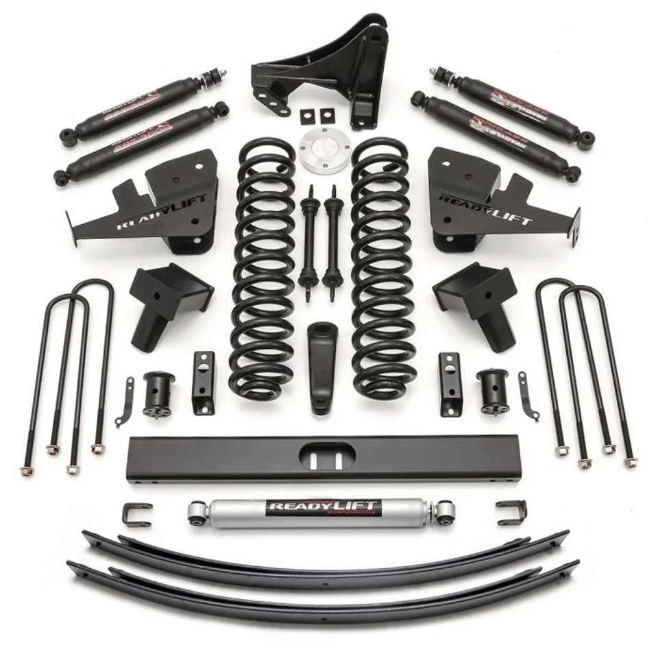 ReadyLIFT 8" Lift Kit w/ SST3000 Shocks 2017-2019 Ford F-250/F-350 Super Duty Diesel 4WD (2 Piece Drive Shaft) 49-2781 1 of 1
