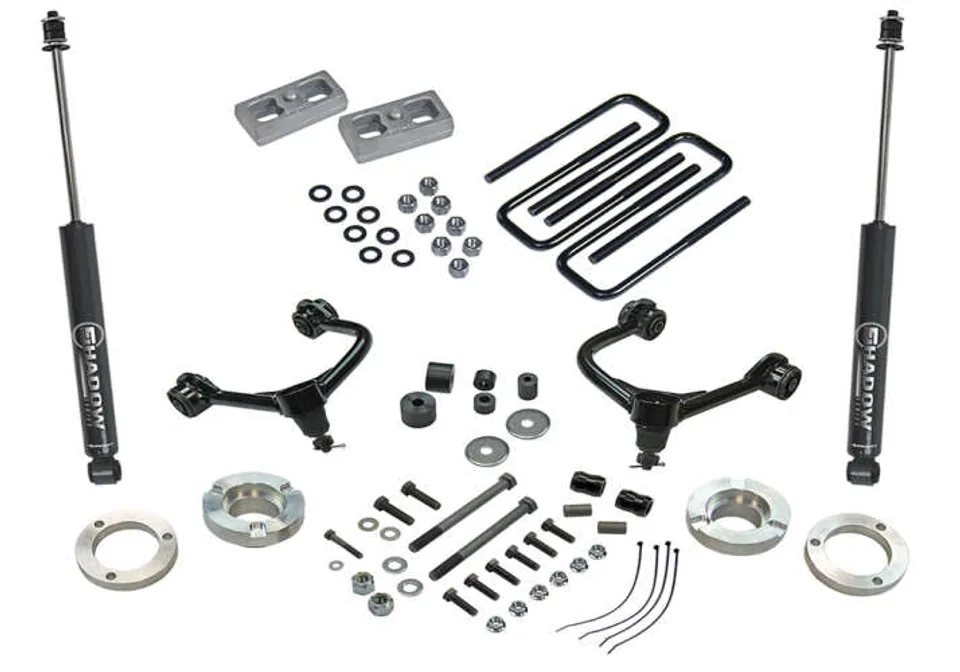 Superlift 05-20 Toyota Tacoma 4WD (Excl TRD Pro Models) - 3in Lift Kit w/ Superlift Shocks K1012 1 of 3