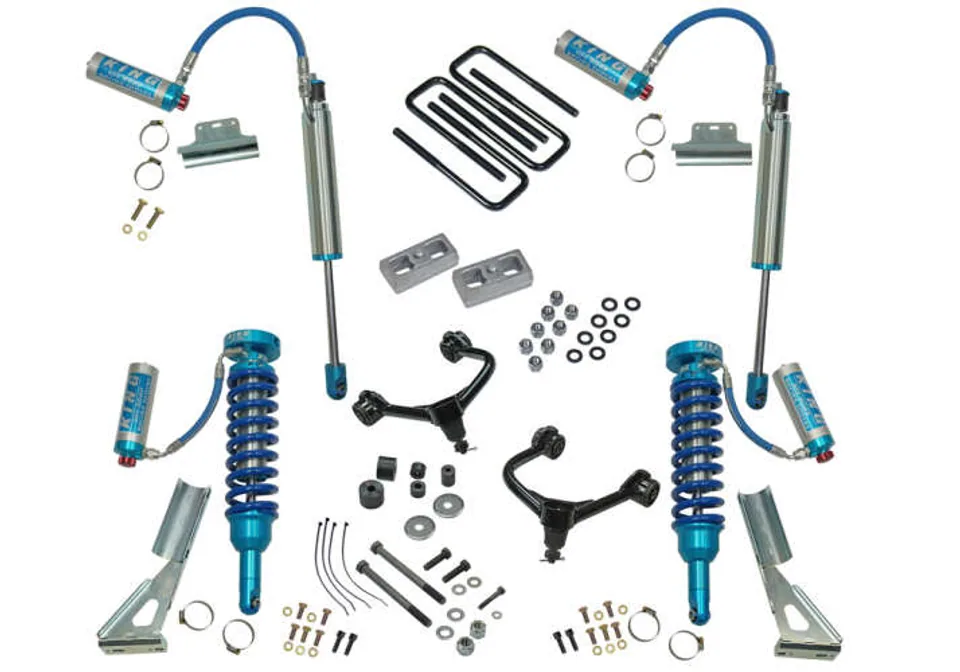 Superlift 05-20 Toyota Tacoma 4WD (Excl TRD Pro Models) - w/ King Shocks 3in Lift Kit K1012KG 1 of 5