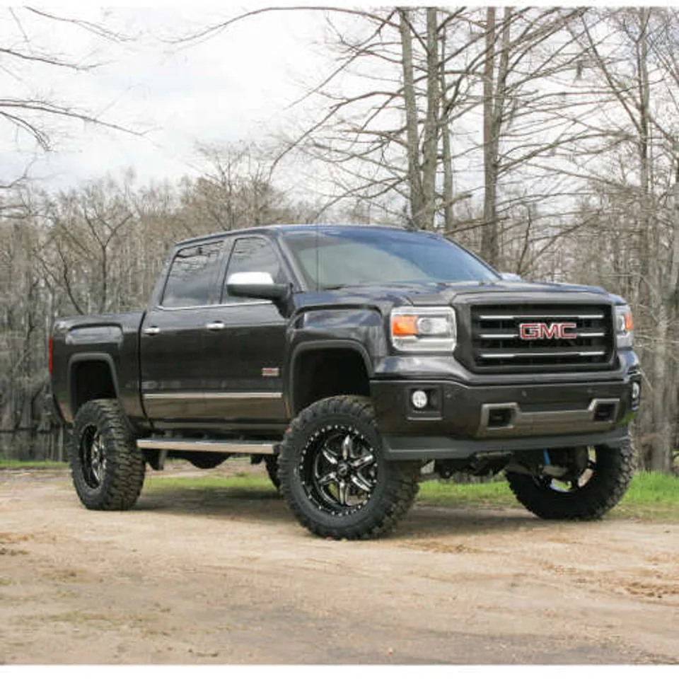 Superlift 07-16 Chevy Silv 4WD 8in Lift Kit w/ OE Cast Steel Control Arms & King Coilovers & Shocks K919KG 3 of 5