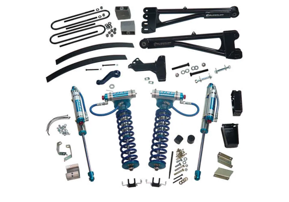 Superlift 11-16 Ford F-250/F-350 SD 4WD 8in Lift Kit w/Repl Radius Arms & King Coilovers Rear Shocks K991KG 1 of 1