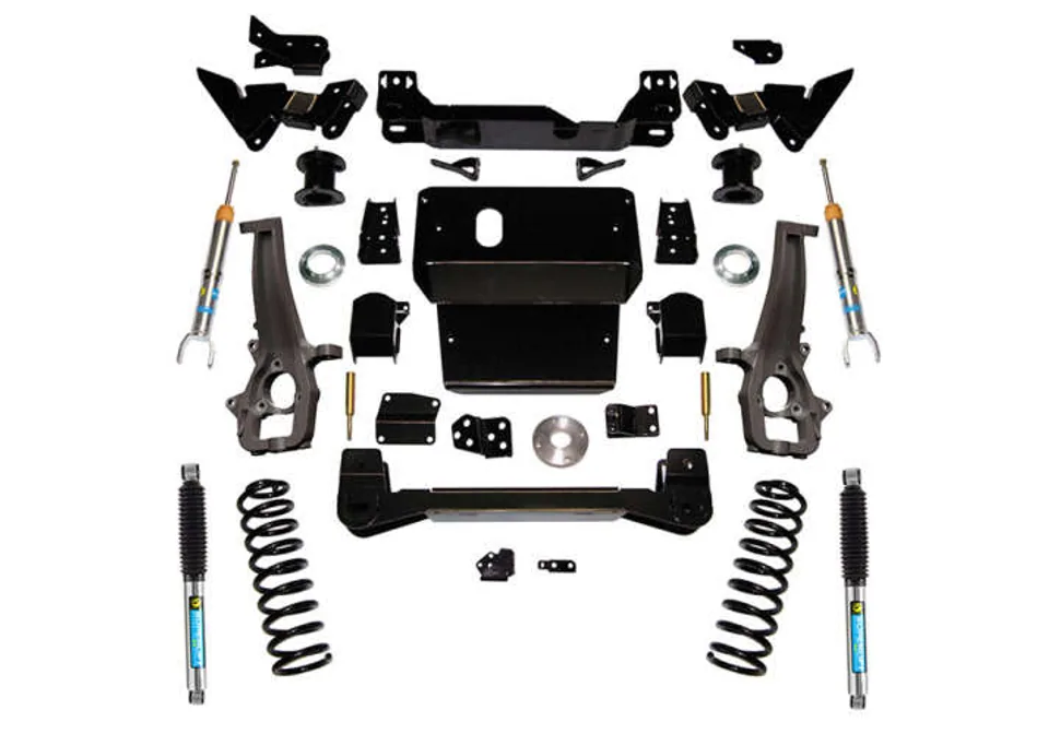 Superlift 12-18 Dodge RAM 1500 4WD 6in Lift Kit w/ Bilstein Front Struts & Rear Shocks K1020B 1 of 3