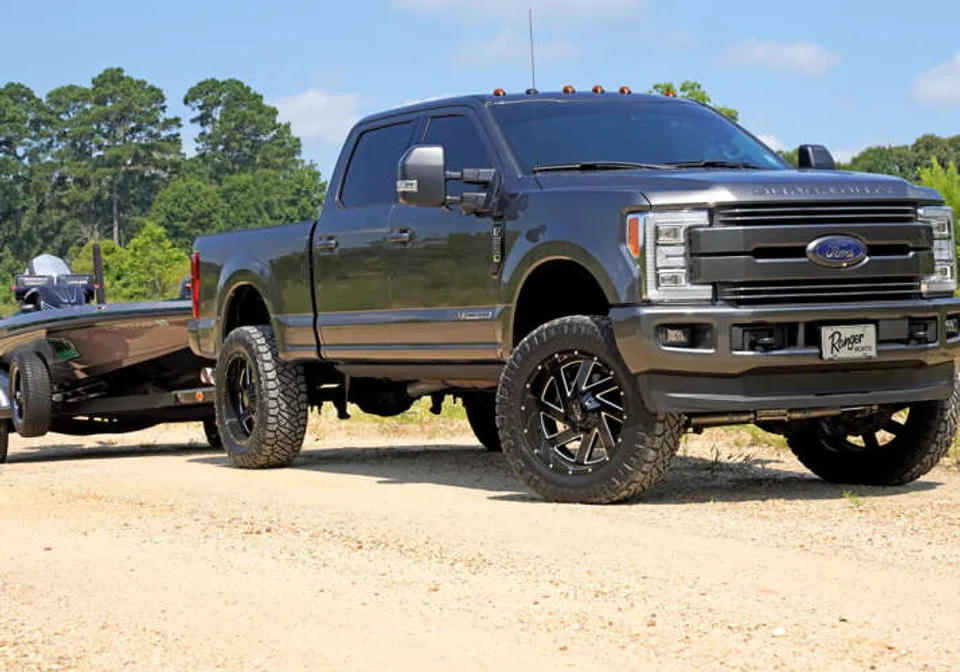 Superlift 17-19 Ford F-250 SD 4WD 4in Lift Kit w/4-Link King Front Coilovers/Rear Reservoir Shocks K166KG 2 of 2