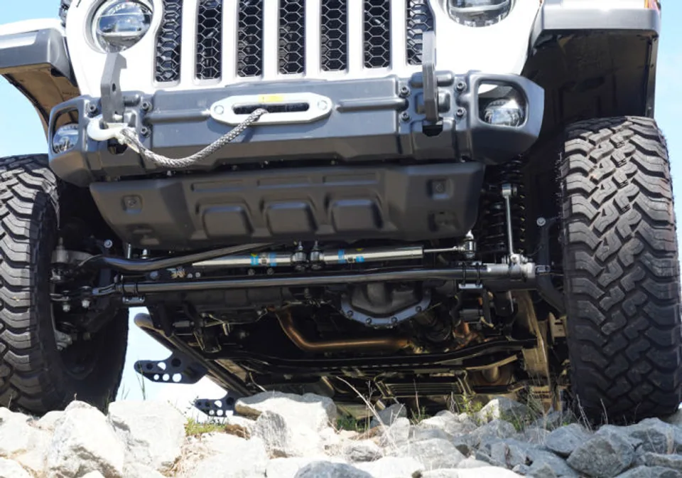 Superlift 18-20 Jeep Wrangler JL/2020 Jeep Gladiator JT 4WD - Dual Steering Stabilizer Kit Bilstein 92715 3 of 5
