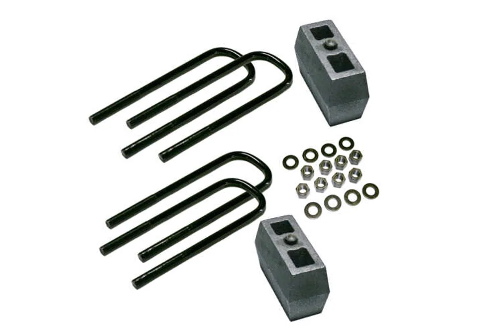Superlift Universal Application - Rear Lift Block - 3in Lift - w/ Flat - Pair 038-2 2 of 2