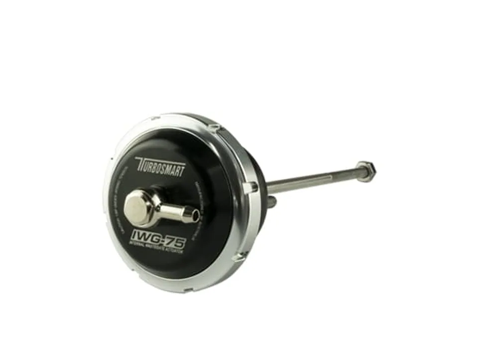 Turbosmart IWG75 Universal 150mm Rod 10 PSI/1.0 Bar Black Internal Wastegate Actuator TS-0681-5102 1 of 1