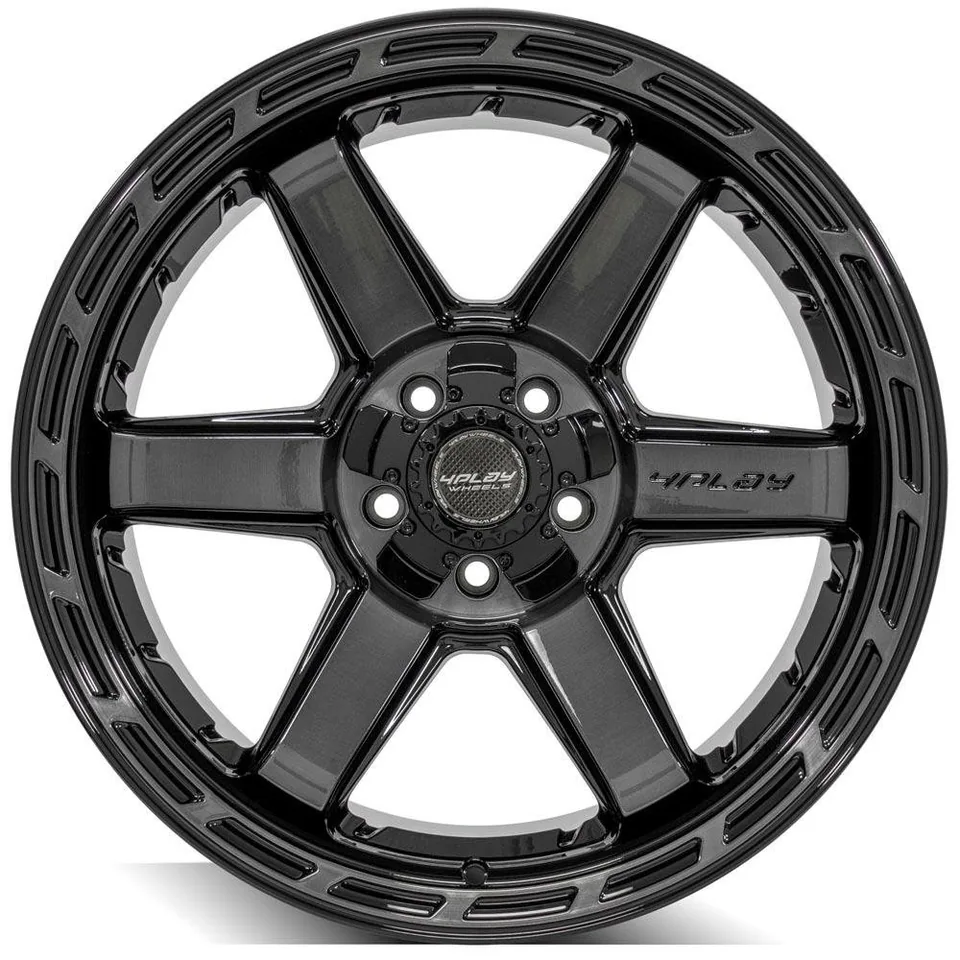 4Play Off-Road 4P63 Brushed Black 5x5.5/139.7 2 of 5