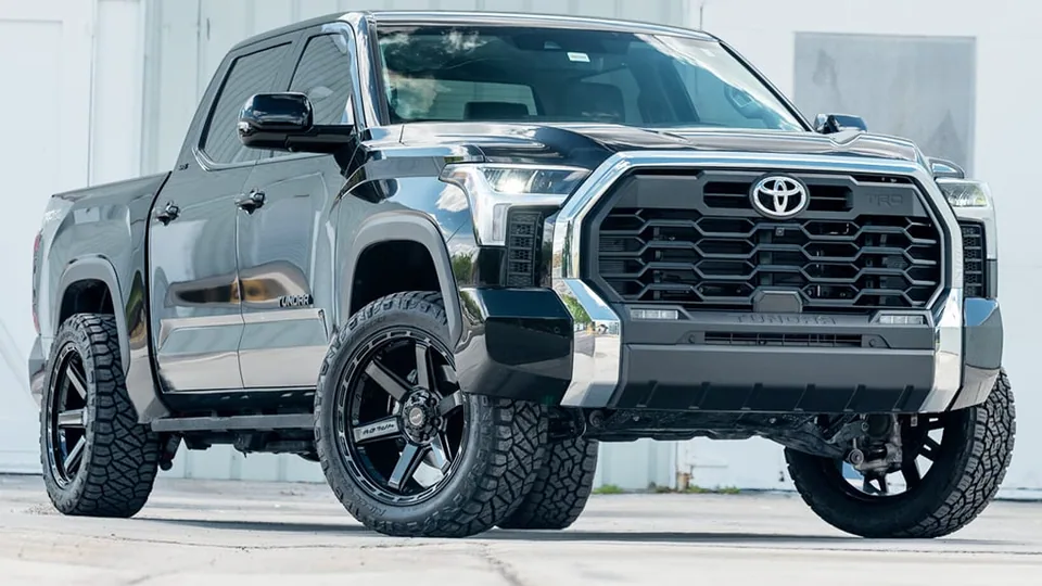 4Play Off-Road 4P63 Brushed Black 5x5.5/139.7 4 of 5