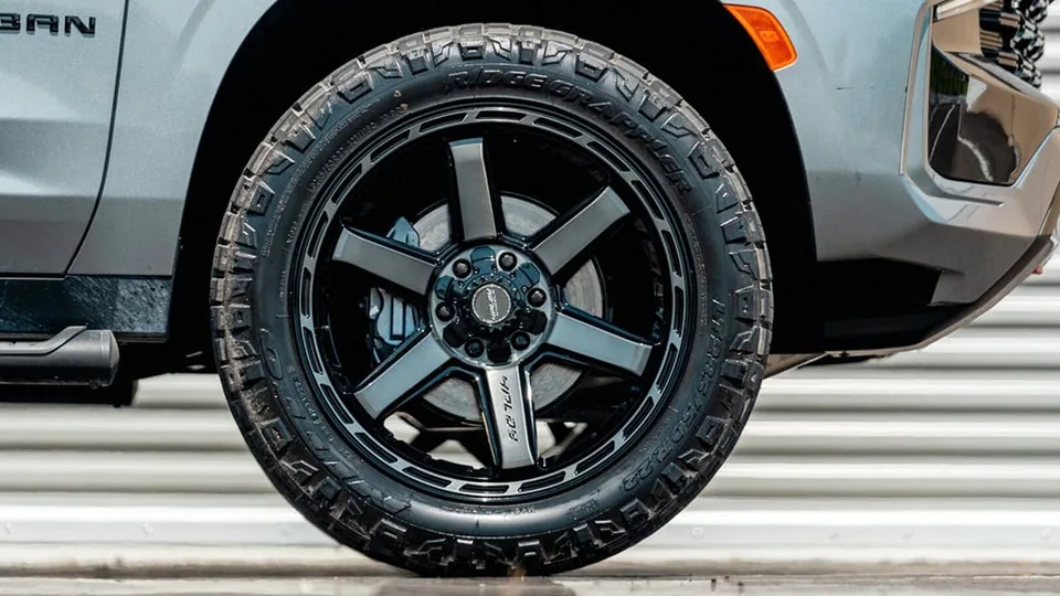 4Play Off-Road 4P63 Brushed Black 5x5.5/139.7 5 of 5
