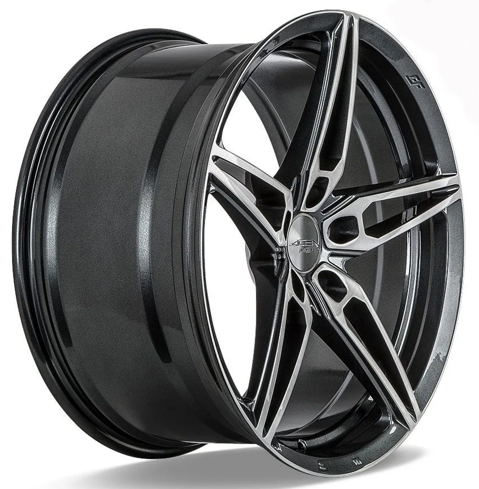 Ace Alloy AFF01 Gloss Mica Grey w/ Brushed Face 2 of 4