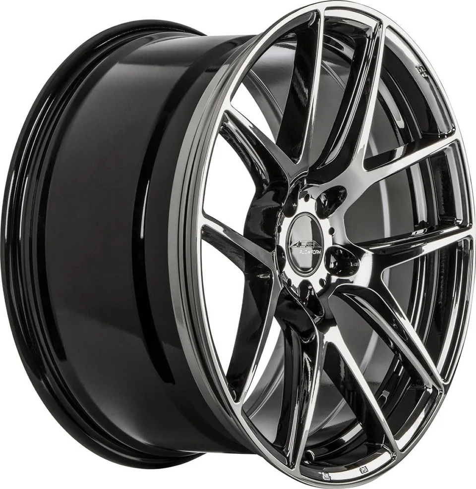 Ace Alloy AFF02 Black Chrome 2 of 4
