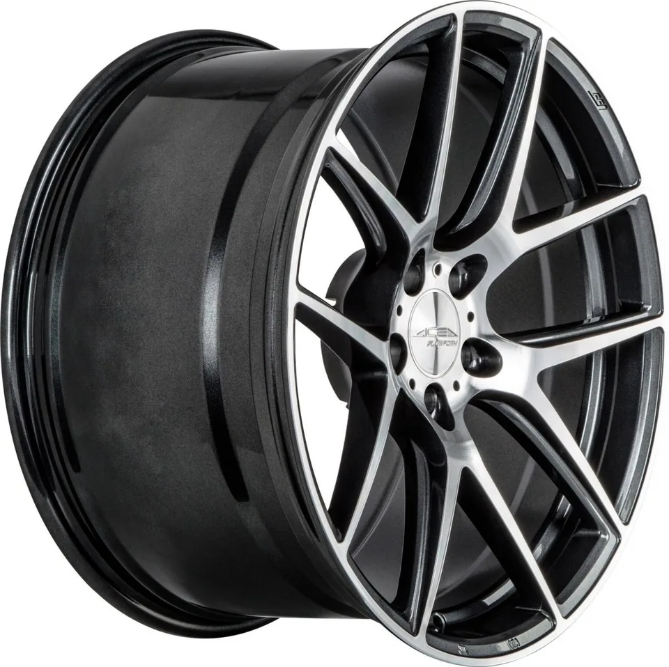 Ace Alloy AFF02 Gloss Mica Grey Machined 2 of 3