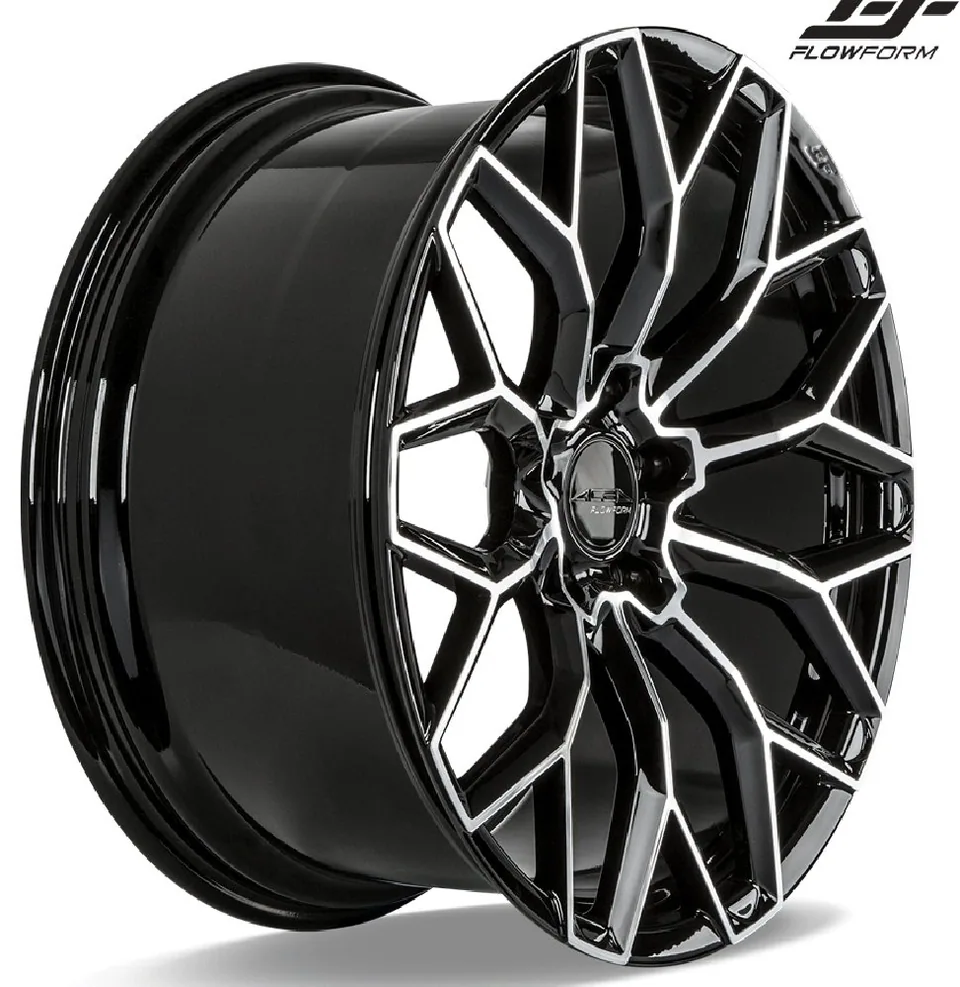 Ace Alloy AFF03 Piano Black w/ Mirror Machined Face 3 of 4