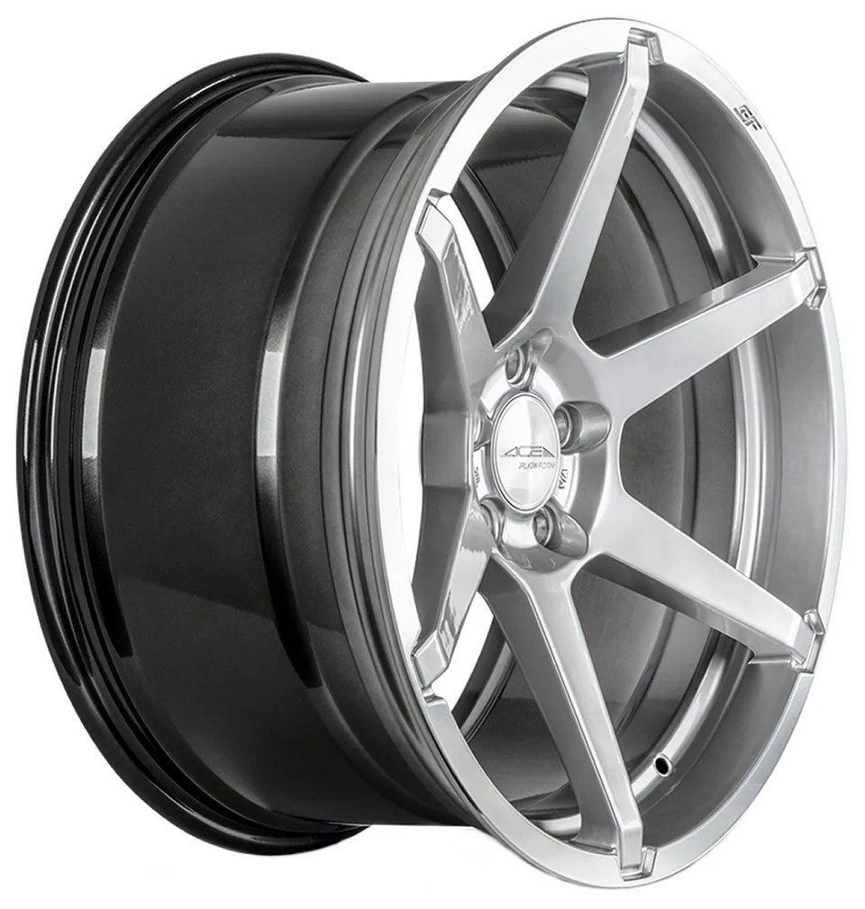 Ace Alloy AFF06 Liquid Silver Machined Lip 2 of 3