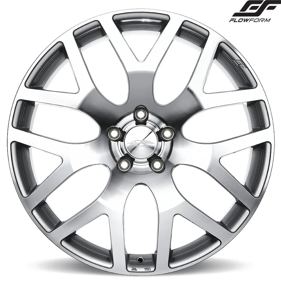 Ace Alloy AFF07 Liquid Silver w/ Mirror Machined Face 3 of 3