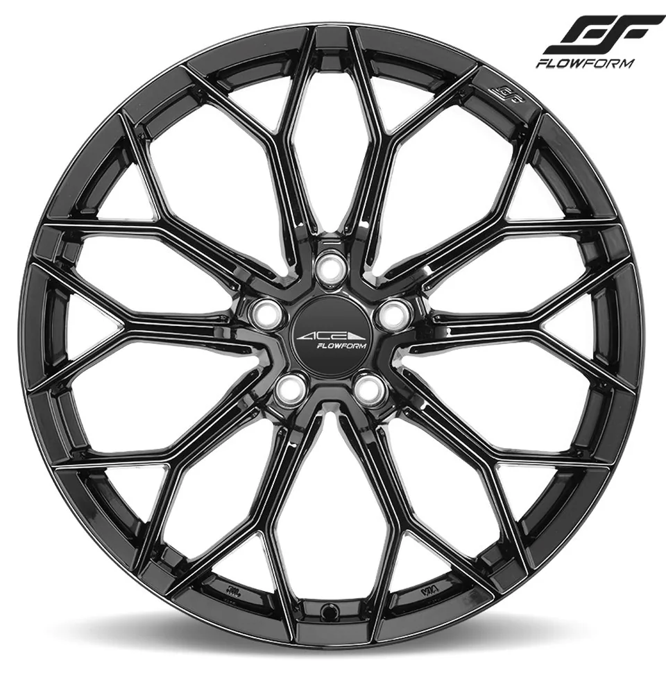 Ace Alloy AFF09 Gloss Piano Black 2 of 3