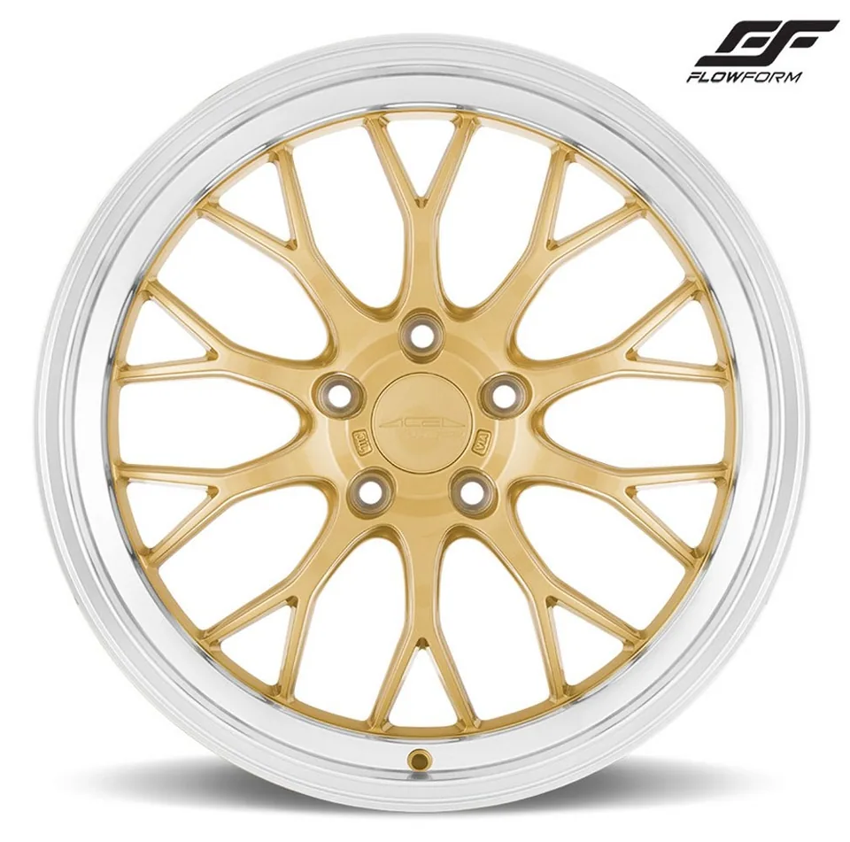 Ace Alloy AFF10 Gold w/ Machined Lip 2 of 3