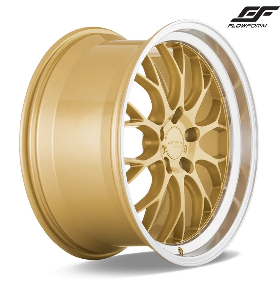 Ace Alloy AFF10 Gold w/ Machined Lip 3 of 3
