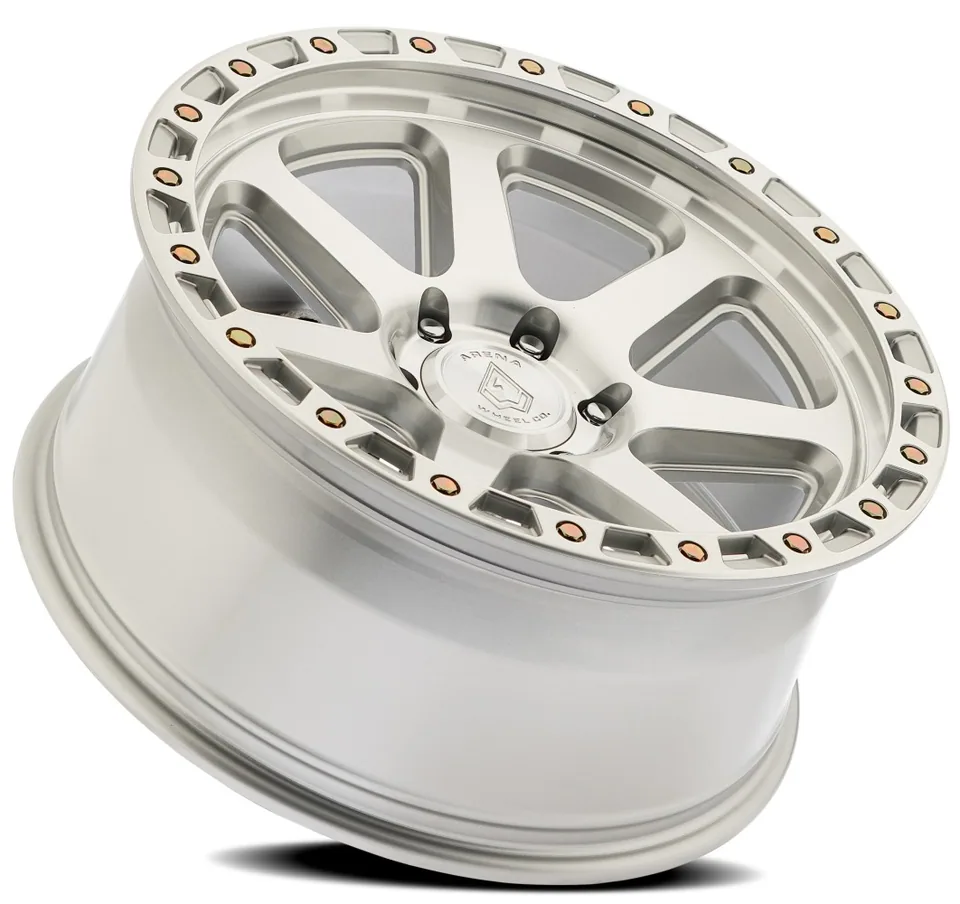 Arena A123 Throttle Gloss Silver Machined 2 of 2