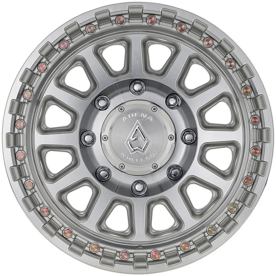 Arena A128 Enduro Gloss Silver Machined 4 of 5