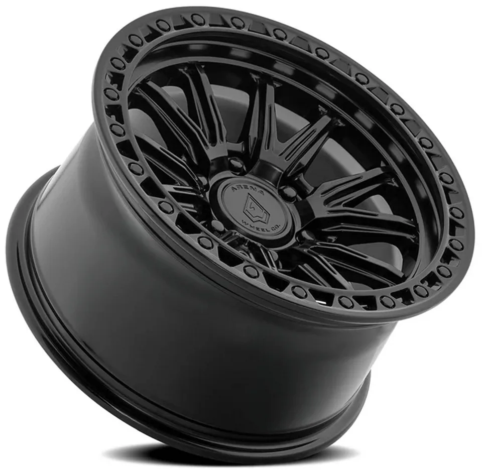 Arena A132 Blitz Satin Black w/ Gloss Black Lip 2 of 2