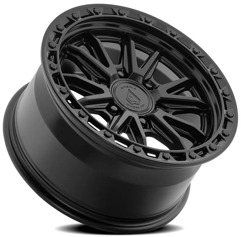 Arena A135 Atlas Satin Black w/ Gloss Black Lip 2 of 4