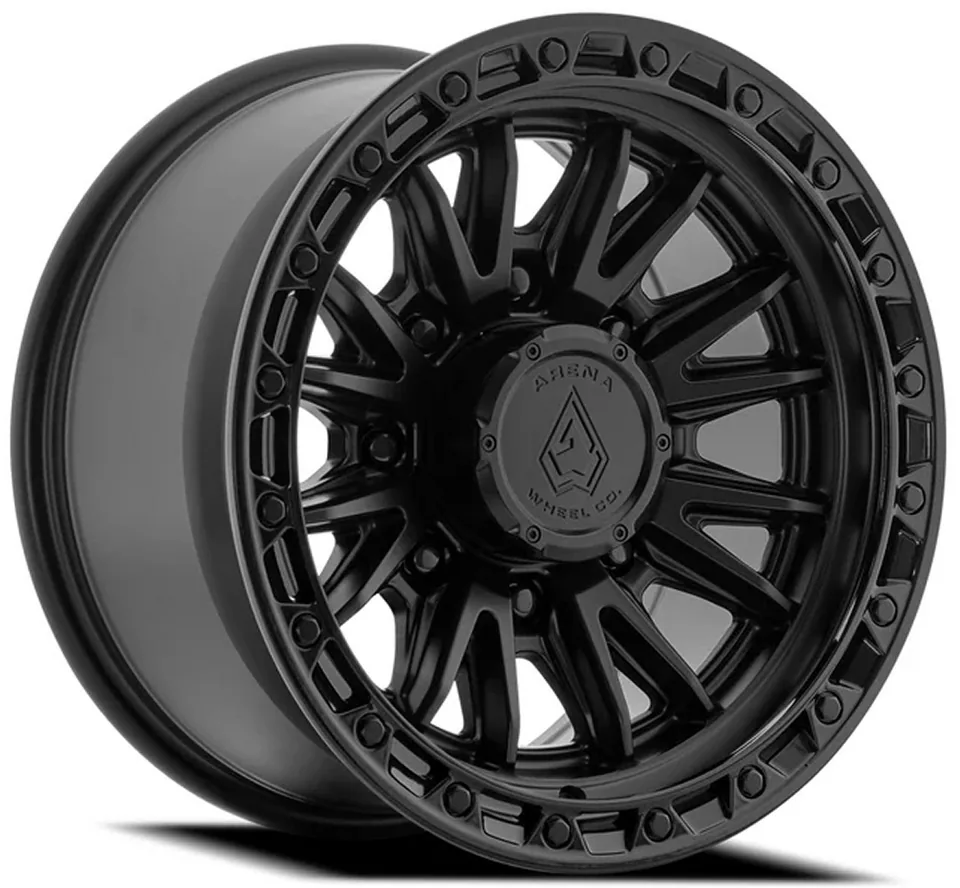 Arena A135 Atlas Satin Black w/ Gloss Black Lip 3 of 4