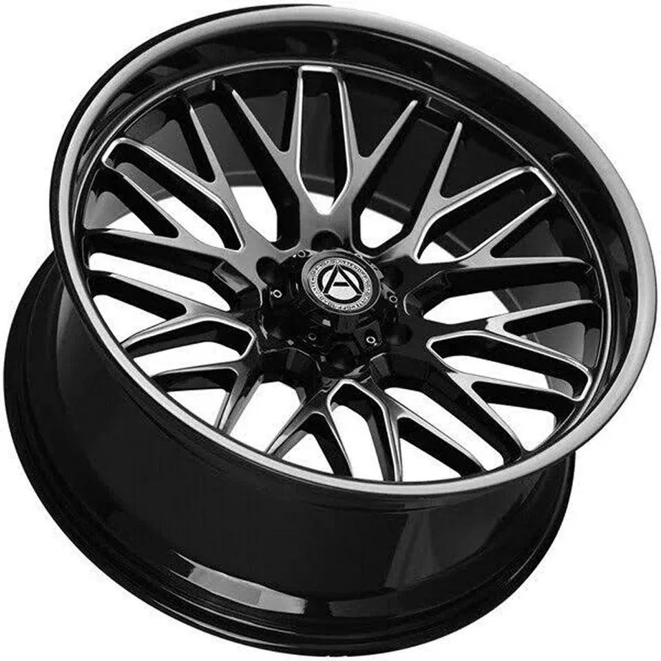 Artem Off-Road A206 Novus Gloss Black Milled 2 of 3