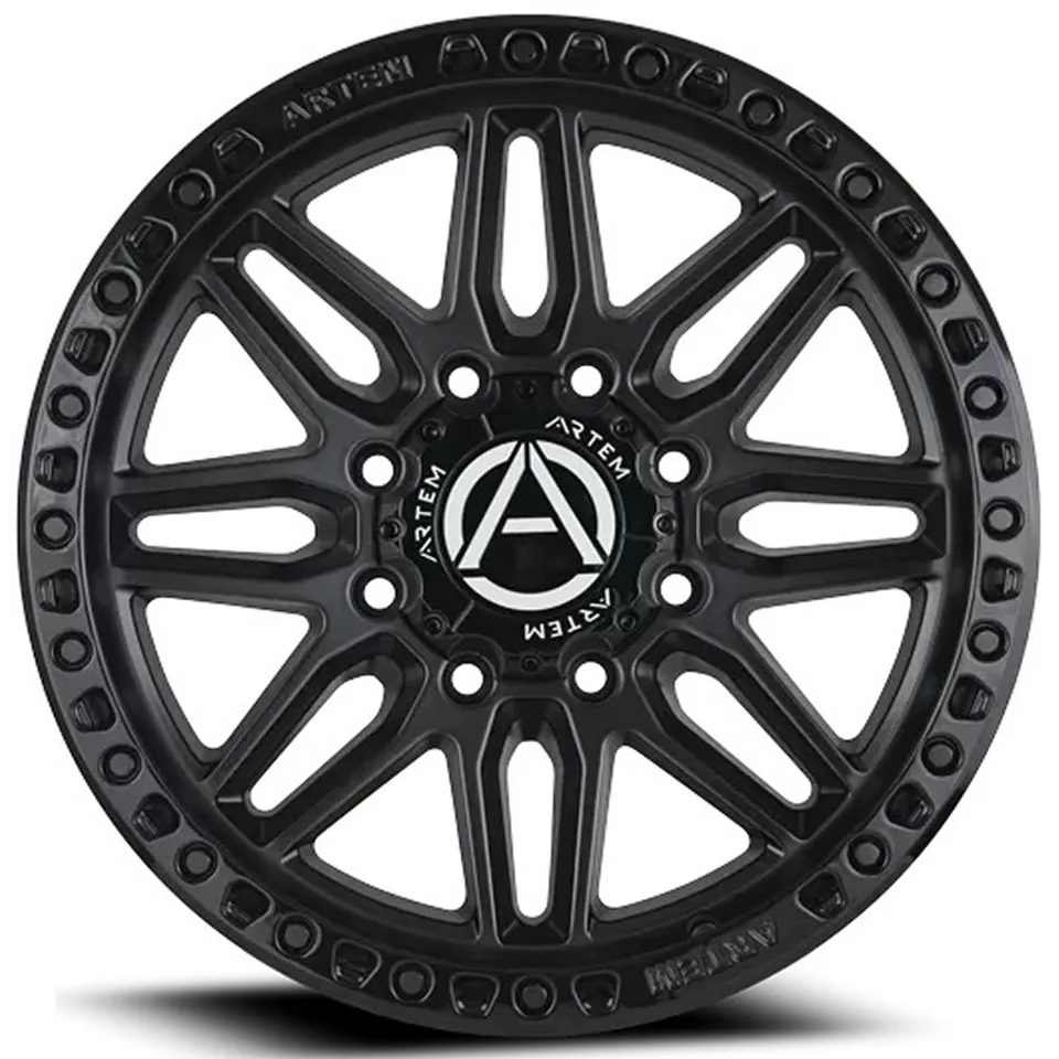 Artem Off-Road AB1 Grimlock Satin Black w/ Gloss Black Lip 2 of 3