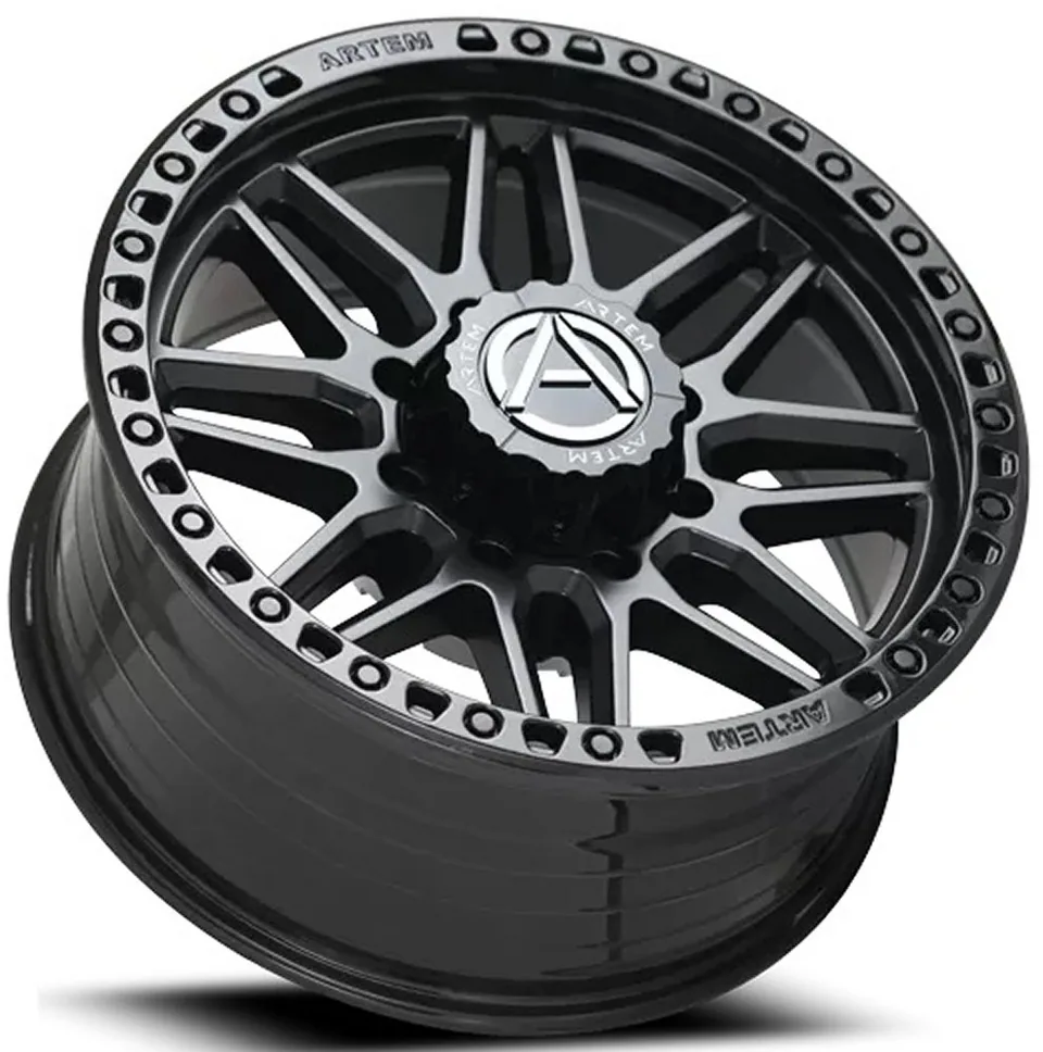 Artem Off-Road AB1 Grimlock Satin Black w/ Gloss Black Lip 3 of 3