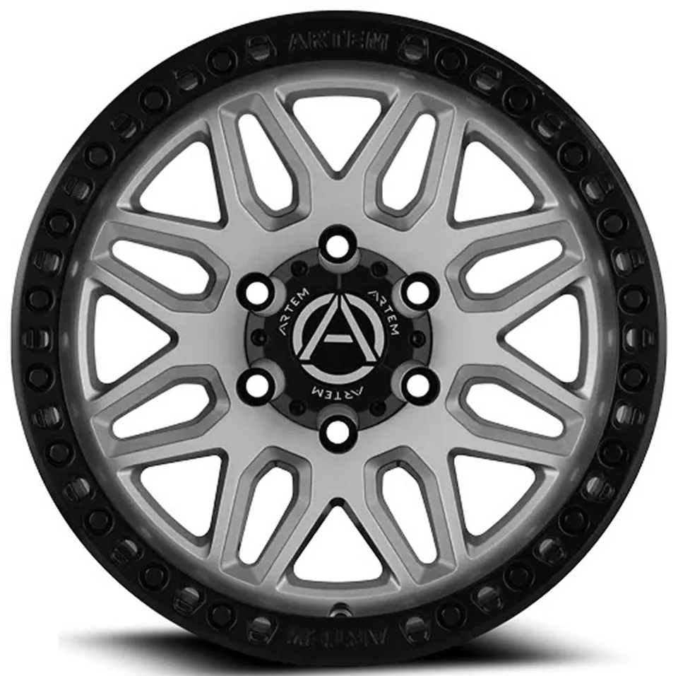 Artem Off-Road AB1 Grimlock Silver w/ Satin Black Lip 2 of 3