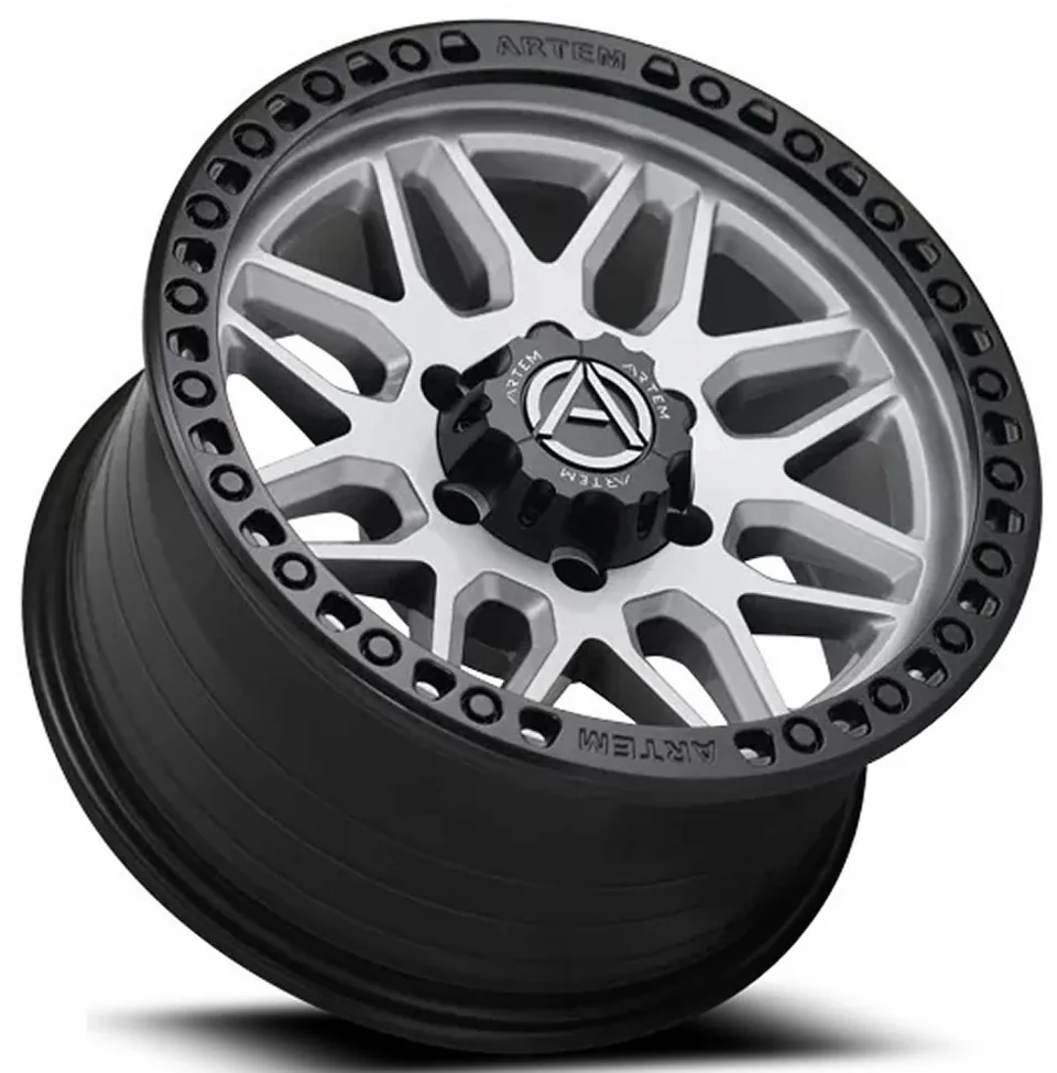 Artem Off-Road AB1 Grimlock Silver w/ Satin Black Lip 3 of 3