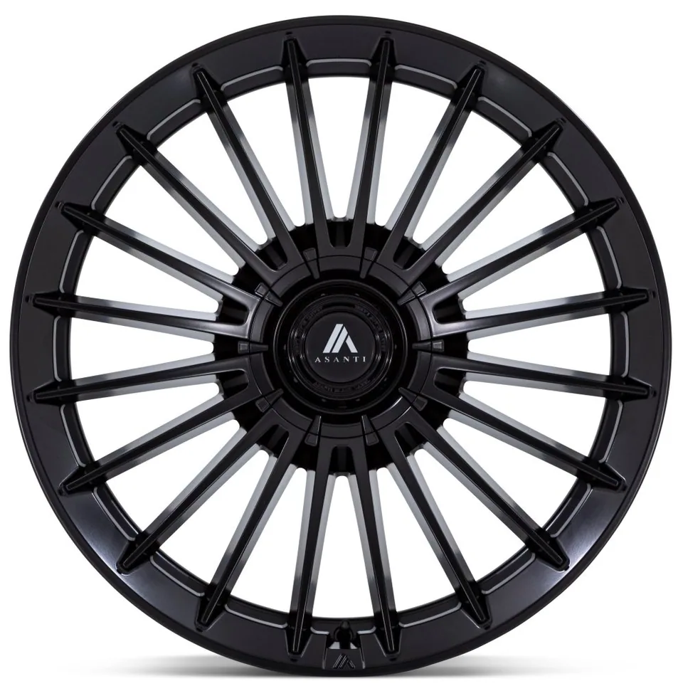 Asanti AB048 Matte Black 5x112 2 of 3