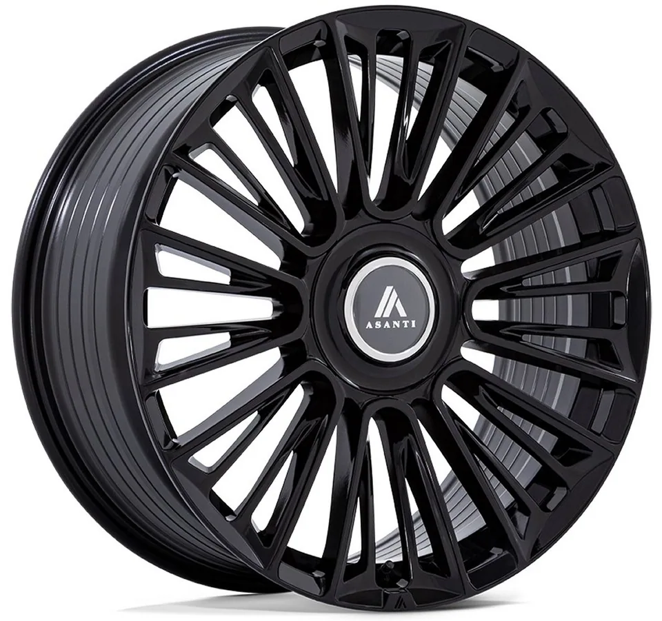 Asanti AB049 Gloss Black 5x112 1 of 3