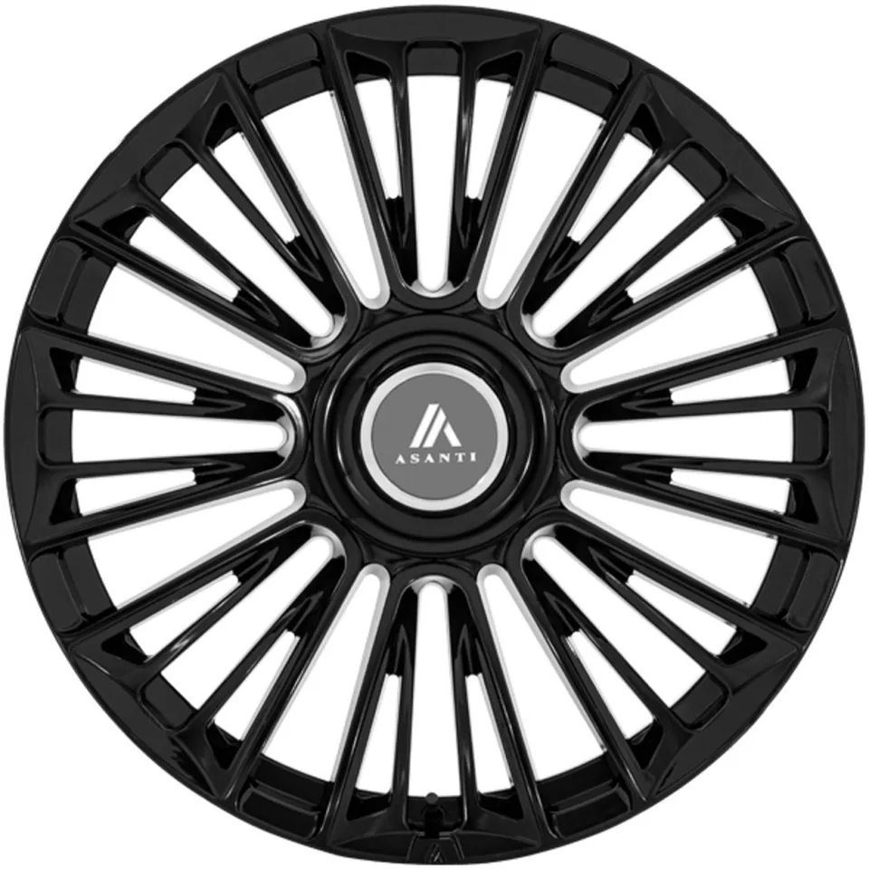 Asanti AB049 Gloss Black 5x112 2 of 3