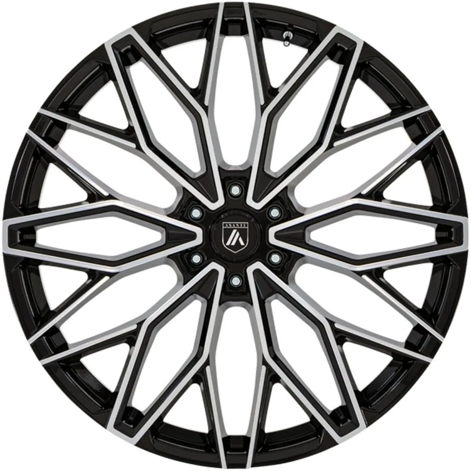 Asanti AB050 Gloss Black Machined 2 of 3