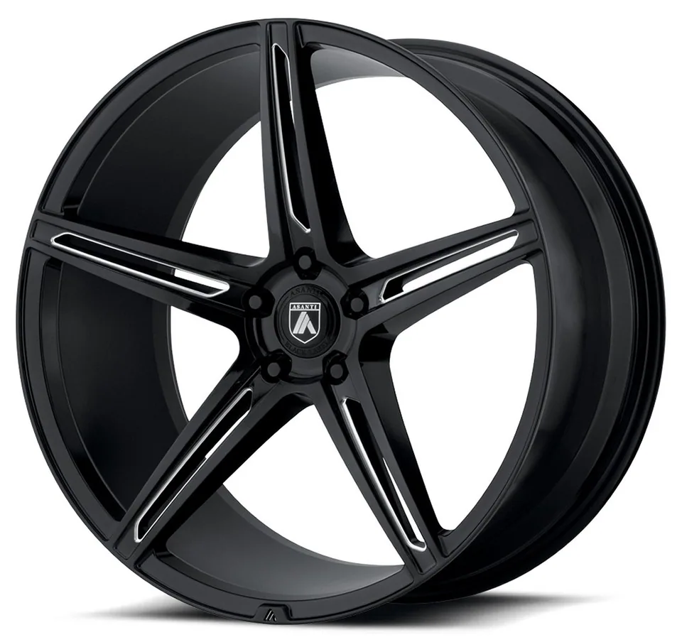 Asanti ABL-22 Gloss Black Milled 1 of 1