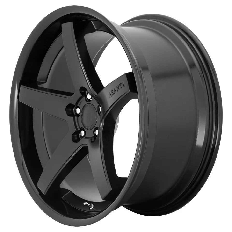 Asanti ABL-31 Satin Black w/ Gloss Black Lip 3 of 3