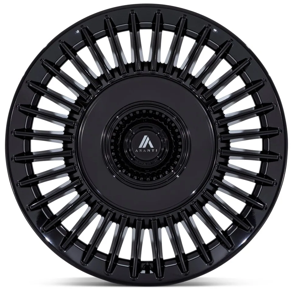 Asanti ABL-40 Gloss Black 5x4.25/108 2 of 3