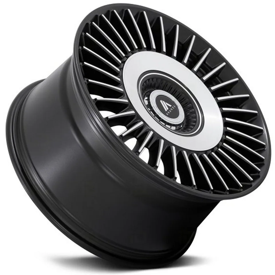 Asanti ABL-40 Satin Black Machined Face 5x115 2 of 3