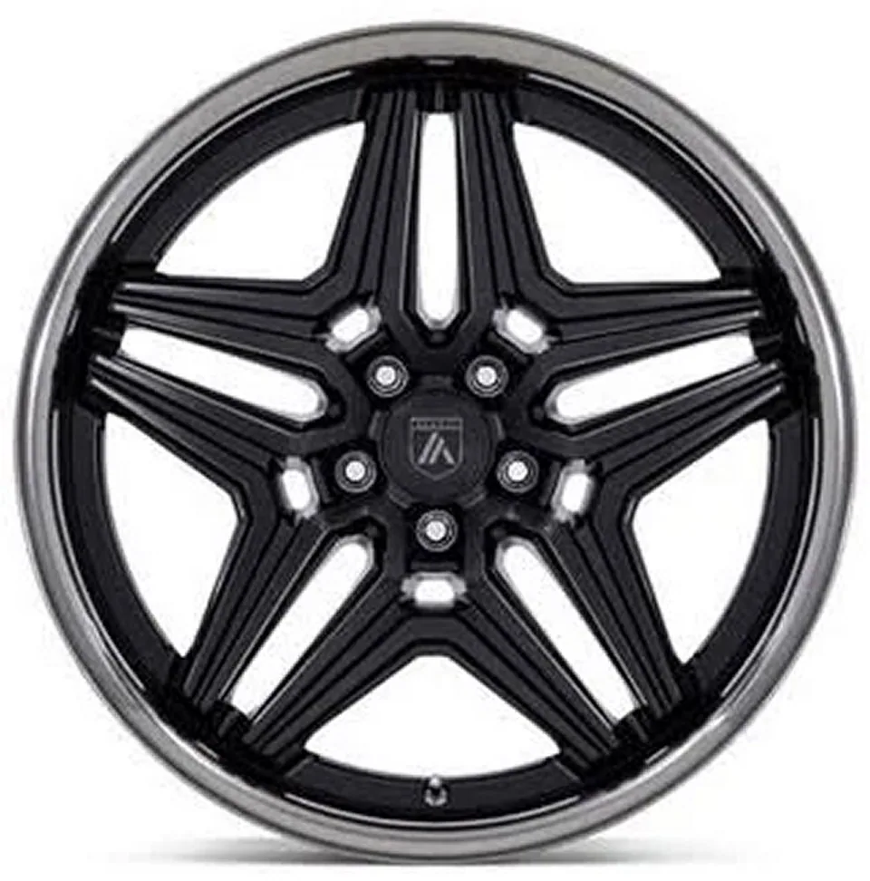 Asanti ABL-46 Satin Black w/ DDT Lip 2 of 2